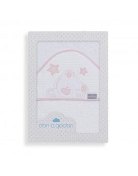 Capa de Baño VIGGO blanco rosa