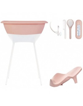 SET BAÑERA LUMA ROSA