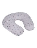 Cojín lactancia cabañas Gris