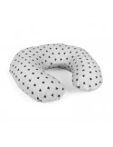 Cojín Lactancia Estrellas gris Interbaby