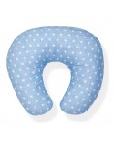 Cojín lactancia star azul