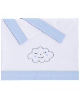 Juego sábanas Nuvola Azul