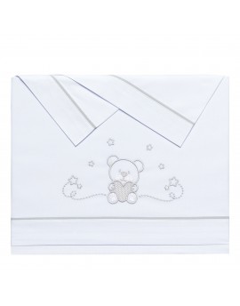 Juego sábanas Cuore Blanco