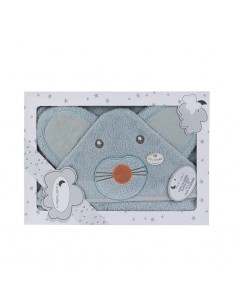 Capa de Baño ratoncito gris