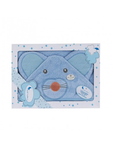 Capa de Baño ratoncito azul