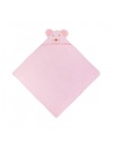 Capa de Baño ratoncito rosa