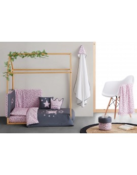 Juego sábanas Little Crow Rosa 2