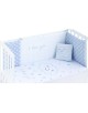Edredón + Protector + Cojín NUVOLA AZUL